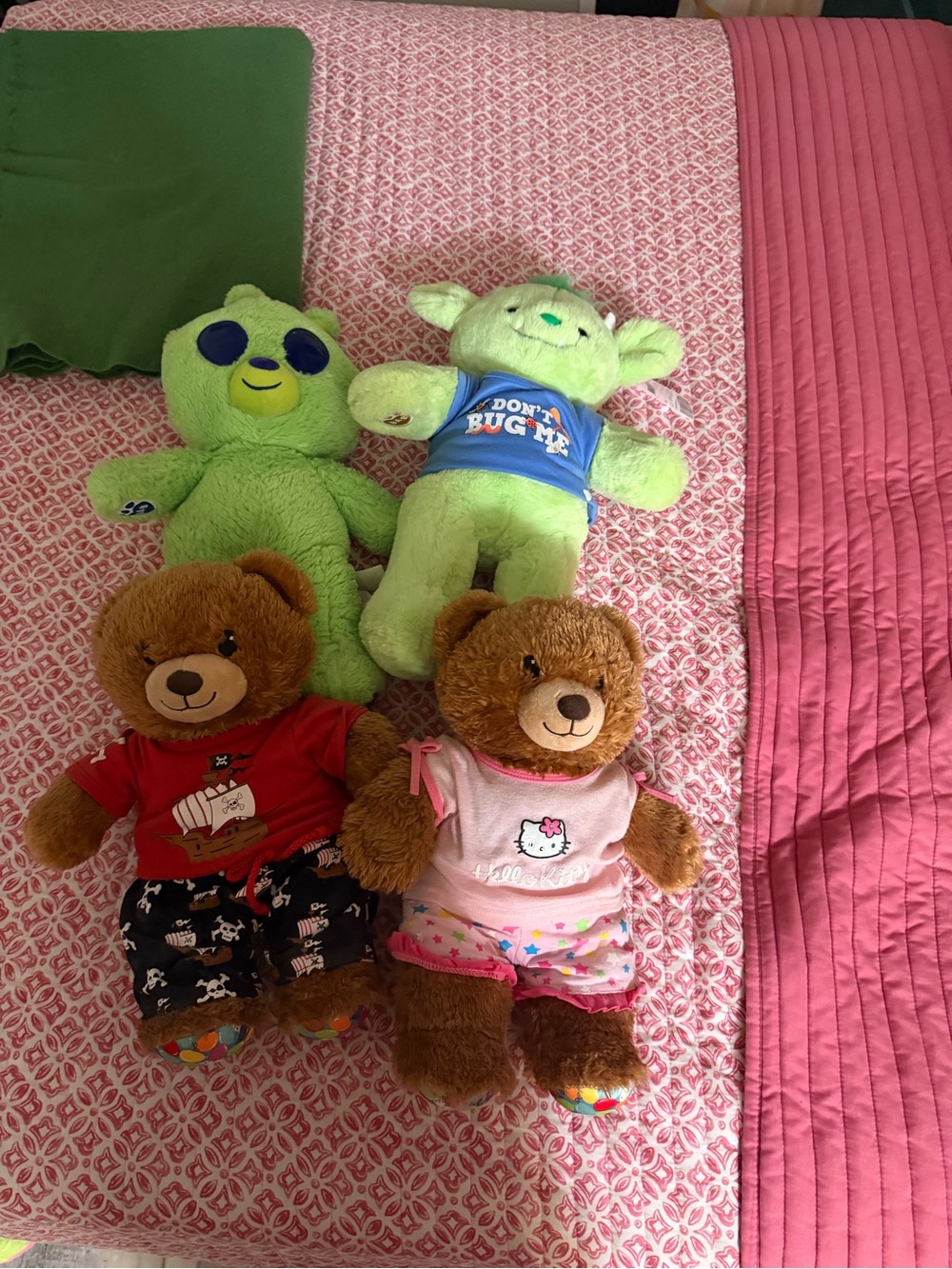 Sanrio Hello Kitty Alien Goblin Pirate Huge Build A Bear Plush Lot